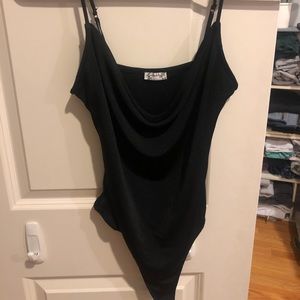 Free people black bodysuit